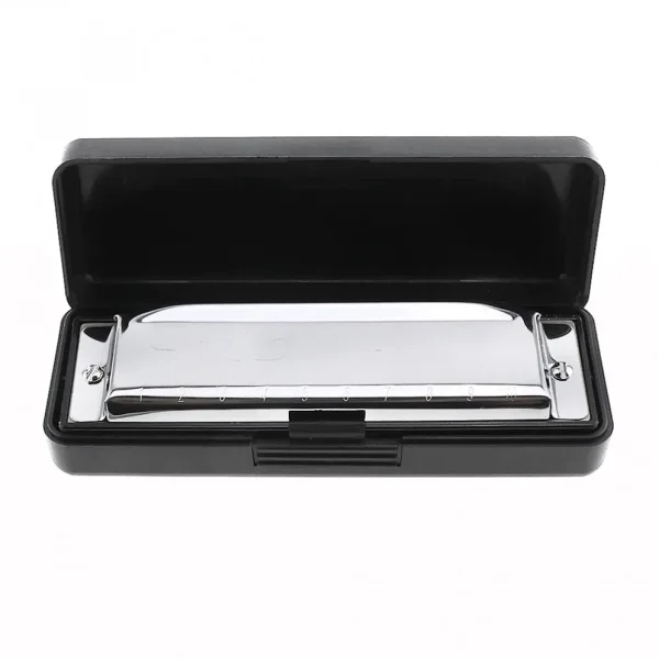 10 Holes 20 ToneC Harmonica Diatonic Blues Harp Mouth Organ Musical Instrument Stainless Steel for Beginner - Image 2