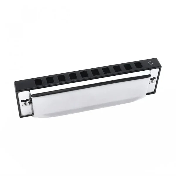10 Holes 20 ToneC Harmonica Diatonic Blues Harp Mouth Organ Musical Instrument Stainless Steel for Beginner - Image 3