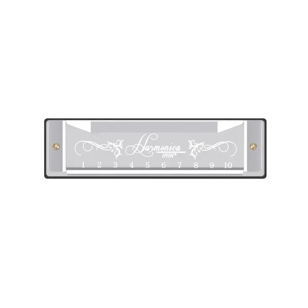 "10 Hole 20 Tone Harmonica In C Key - Colorful Diatonic Blues Harp Mouth Organ for Beginners & Professionals