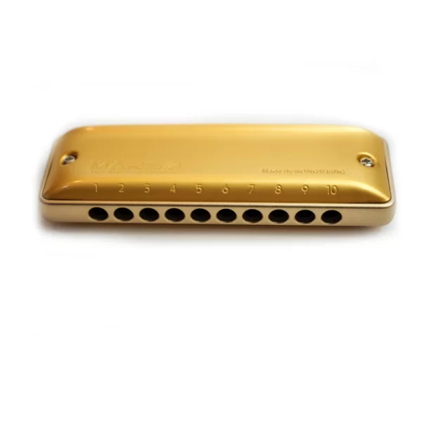 KONGSHENG M1MARS Round Hole 10-hole Diatonic Harmonica Plastic Aluminium Comb Major Paddy Natural Minor Tuning - Image 4