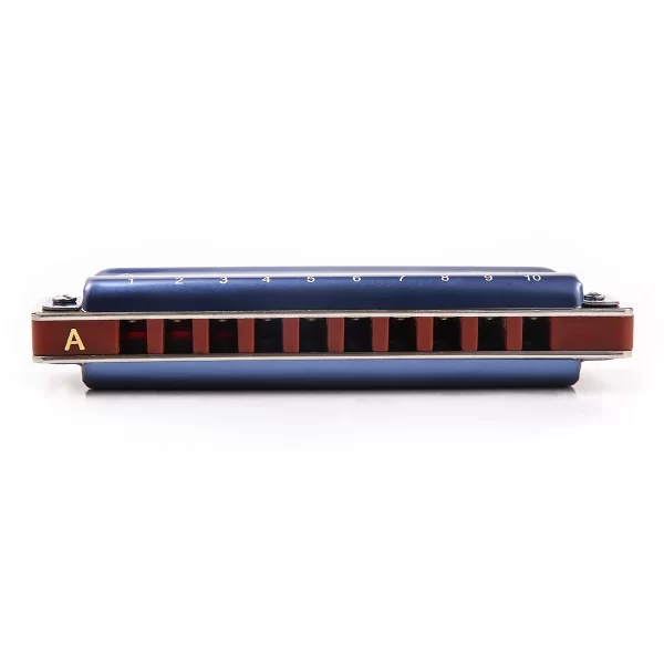 East Top Diatonic Harmonica 10 Holes Blues Harmonica Blue T008K with Case Professional Harmonica for Beginner Students Adults - Image 5