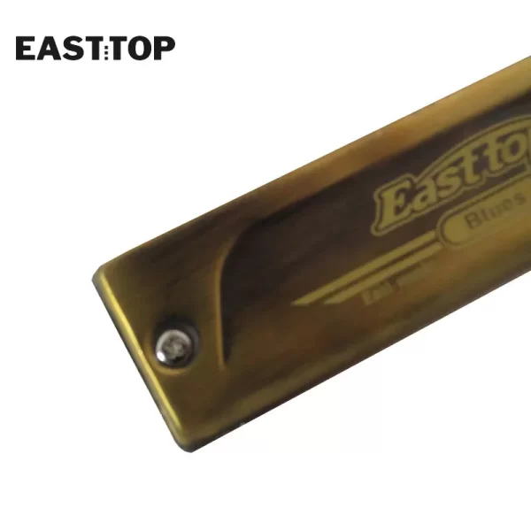 EASTTOP T005 10 Holes Harmonica Harp Diatonic Mouth Organ New Harmonica Professional Musical Instruments - Image 6