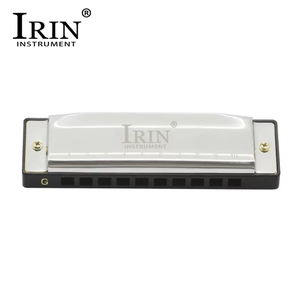IRIN 10 Holes G Key 20 Tone Harmonica Colorful Blues Harmonica Woodwind Instrument Suitable for Beginners Teaching Playing Gift - Image 5