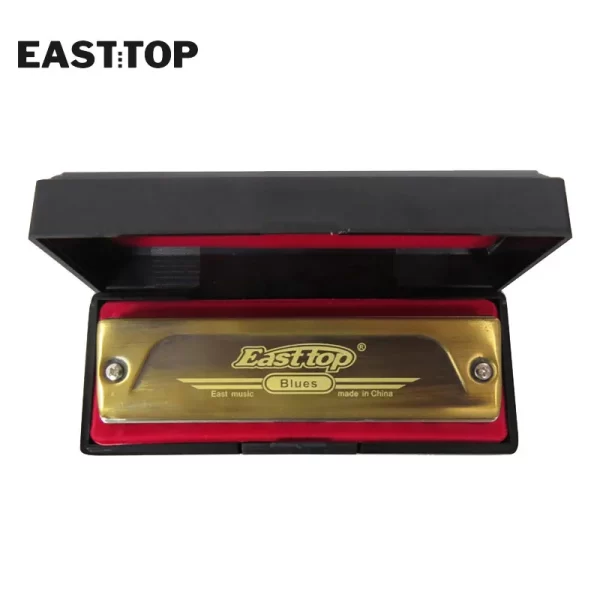EASTTOP T005 10 Holes Harmonica Harp Diatonic Mouth Organ New Harmonica Professional Musical Instruments - Image 5