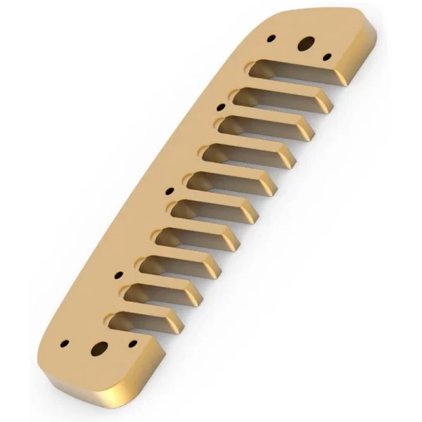 ABJX New Aluminum Alloy Harmonica Blues Comb, Blues Comb Harmonica Part For Hohner Golden Melody - Image 3