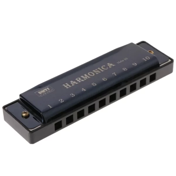Harmonica Key of C 10 Hole Diatonic Harmonica C with Case for Beginner Students Kids Gift with Case - Image 3