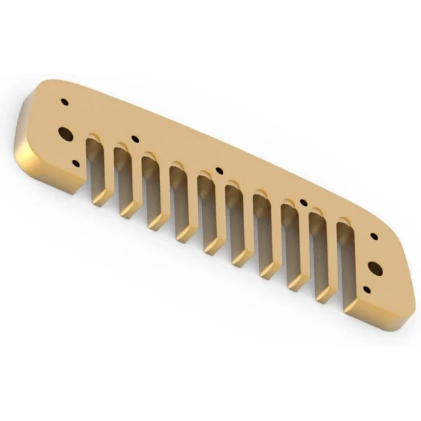 ABJX New Aluminum Alloy Harmonica Blues Comb, Blues Comb Harmonica Part For Hohner Golden Melody - Image 5