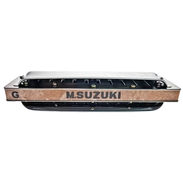 Suzuki 10 Holes Diatonic Harmonica Blues Harp Professionals Armonica M-20 ManJi Ultimate Standard Model Mouth Organ Low Key C F - Image 3