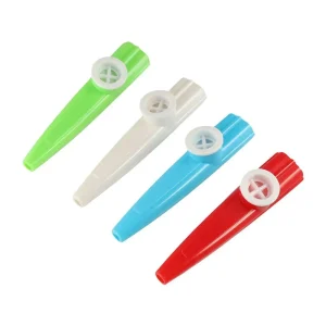 Plastic Plastic Kazoo Instruments Learn Easily Diaphragm Mouth Kazoos Harmonica Instrument Detachable Musical Instruments Flutes