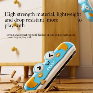Children's Mini Harmonica Music Toys Infant Early Education Cognitive Musical Instruments Double Row 16 Holes For Children O8r6
