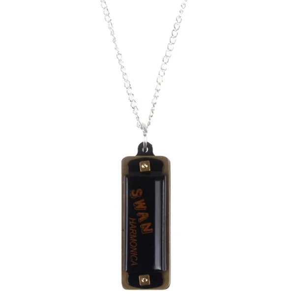 Mini Cute 4 Hole 8 Tone Necklace Harmonica Random Color - Image 4