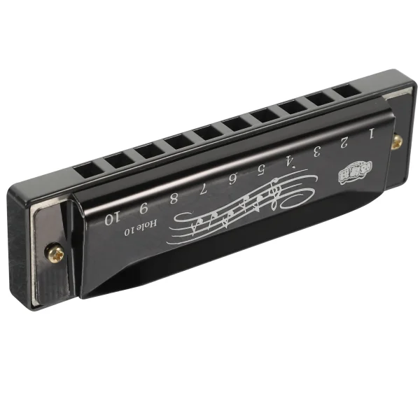 10 Holes 20 Tones Harmonica Portable Mini Beginner for Kids Small Harmonicas Adults