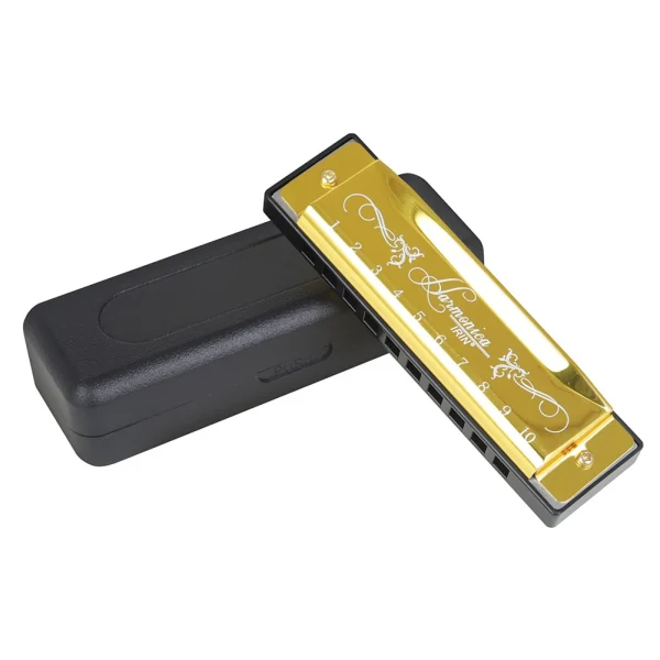 Tremolo Harmonica Harmonica Musical Instruments 10 Hole 20 Tone 10.4cmx2.8cm For New Or A Pro Harmonica In C Key
