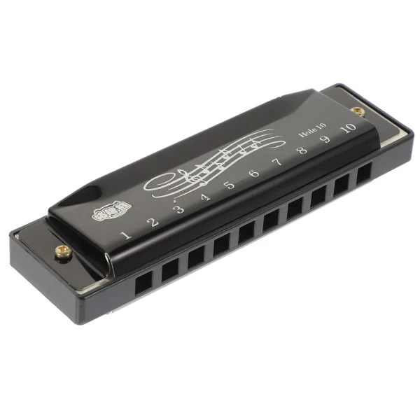 10 Holes 20 Tones Harmonica Portable Mini Beginner for Kids Small Harmonicas Adults - Image 2