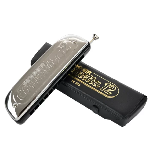 germany original chromatic harmonica hohner 255 key of c/ key of g12 hole 48 tone armonica mouth ogans harmonika