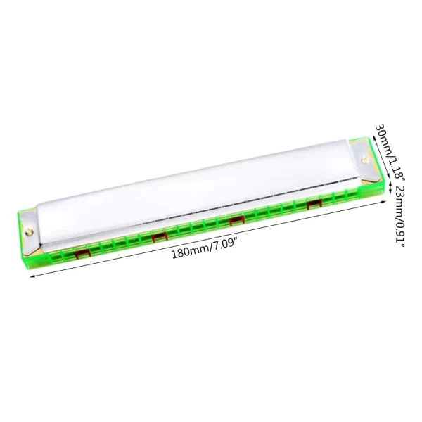 harmonica c for key 24 hole accented c mouth organ harmonica, harmonica for key of c for professionals and stu
