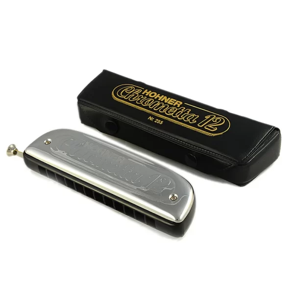 germany original chromatic harmonica hohner 255 key of c/ key of g12 hole 48 tone armonica mouth ogans harmonika