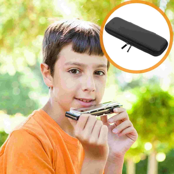 portable compact harmonica bag oxford fabric storage pouch protective case harmonica cover dustproof musical instruments