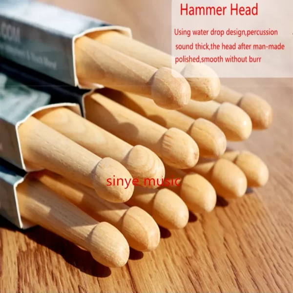 original professional drumsticks 5a american hickory 5b drum sticks 7a musical instruments drum sticks one pair