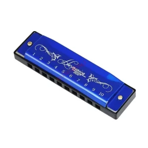 448c diatonic blues harmonica key of c, 10 holes 20 tones blues harps mouth organ