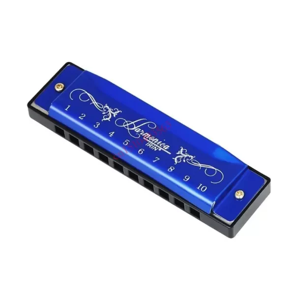 448c diatonic blues harmonica key of c, 10 holes 20 tones blues harps mouth organ