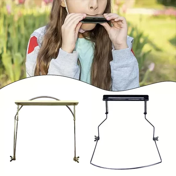 harp bracket harmonica holder accessories adjustable compact easy installation exquisite lightweight high quality