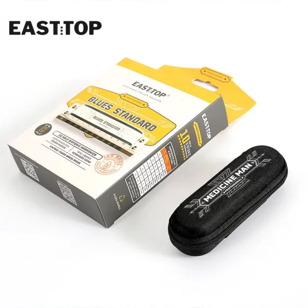 easttop pro10 harmonica music instruments key of c 10 holes chromatic instrumentos musicales chromatic competitive