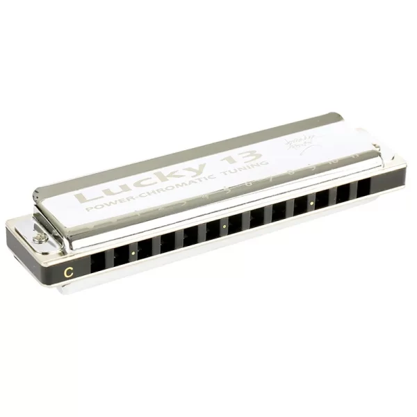 easttop lucky 13 powerchromatic harmonica musical instruments 13 holes c key for beginners