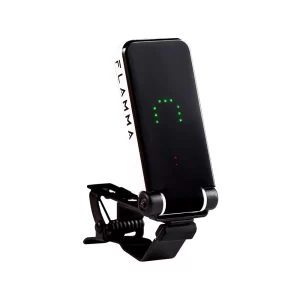 flamma ft01 clip on tuner for electric acoustic guitar bass ukeleles all instruments christmas gift
