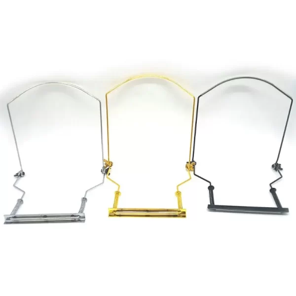 metal harmonica neck holder harp rack support bracket for 10 holes harmonicas instruments