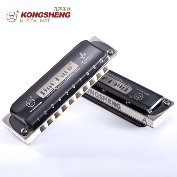 kongsheng ks 10bh tingharp diatonic harmonica white comb major and paddy richter tuning