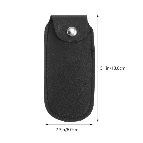 2pcs 10 holes faux harmonica storage bags harp bag blues tone storage sleeves portable carrying cases