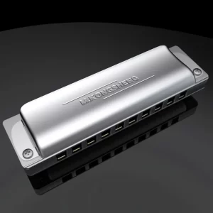 kongsheng metal diatonic harmonica 10 holes blues small harmonica beginners portable mouth harp kids aldult music instruments