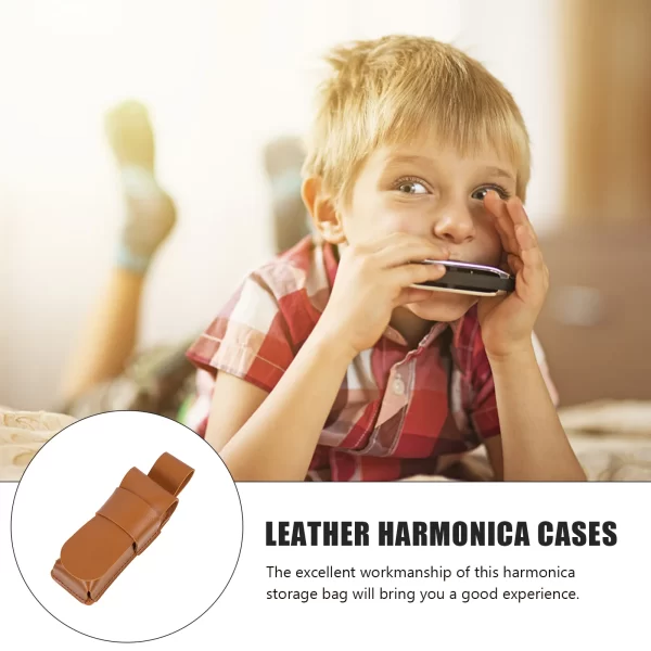 harmonica case harmonica storage pouch lightweight portable harmonica bag protector holder musical instruments