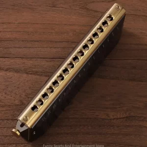 c4de harmonica 16 holes harp 48 tones diatonic harp for key c blues jazz mouth organ harp early education music sense trainin