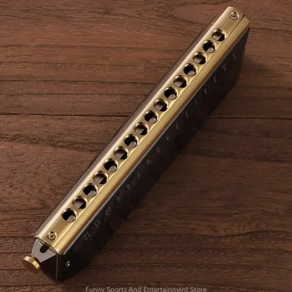 c4de harmonica 16 holes harp 48 tones diatonic harp for key c blues jazz mouth organ harp early education music sense trainin