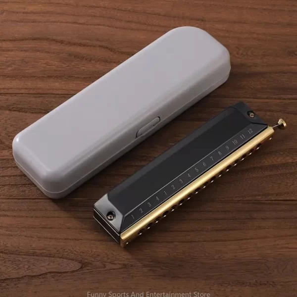 c4de harmonica 16 holes harp 48 tones diatonic harp for key c blues jazz mouth organ harp early education music sense trainin