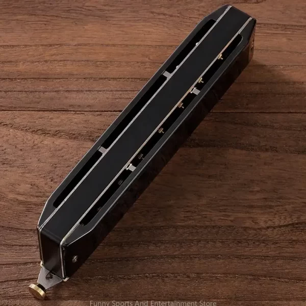 c4de harmonica 16 holes harp 48 tones diatonic harp for key c blues jazz mouth organ harp early education music sense trainin