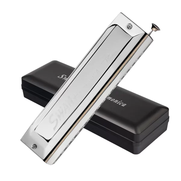 naomi swan 16 hole 64 tone chromatic harmonica c tone harmonica sw1664 model for children beginner musical beginner education