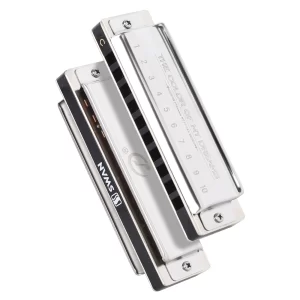 dreamer 10 hole blues harmonica imported phospher bronze reed,pocket diatonic harmonica for beginners adults professionals gifts