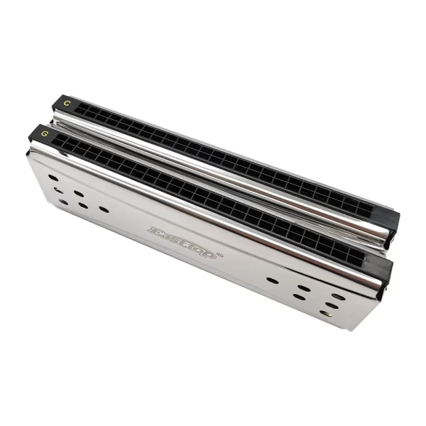 Easttop10/16/24Hole Double-Sided Harmonica Tremolo Diatonic Harmonica Blues Harp C&G Double Side Keys for Players Adults Student - Image 3