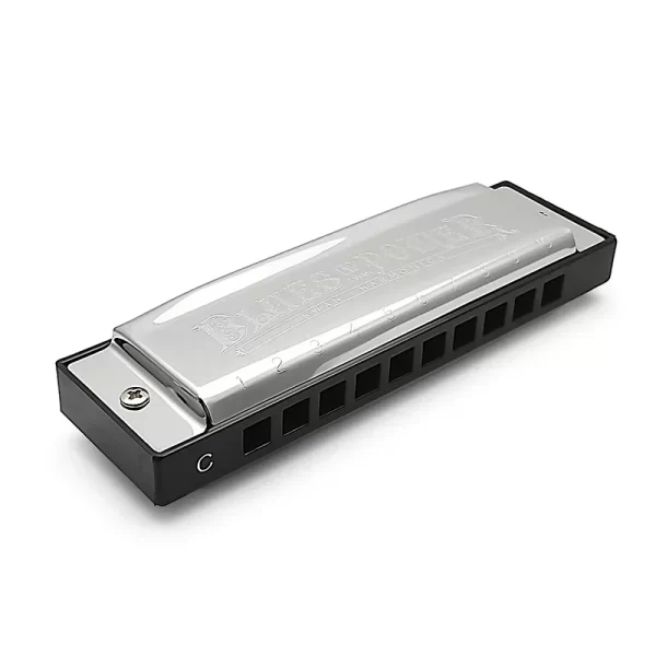 Harmonica SWAN SW1020-7T Bluesband 7 Piece Blues Harp Diatonic Harmonica Set w / Case + wipes - Image 5