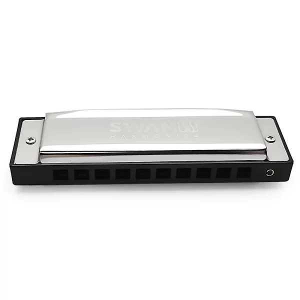 Harmonica SWAN SW1020-7T Bluesband 7 Piece Blues Harp Diatonic Harmonica Set w / Case + wipes - Image 4