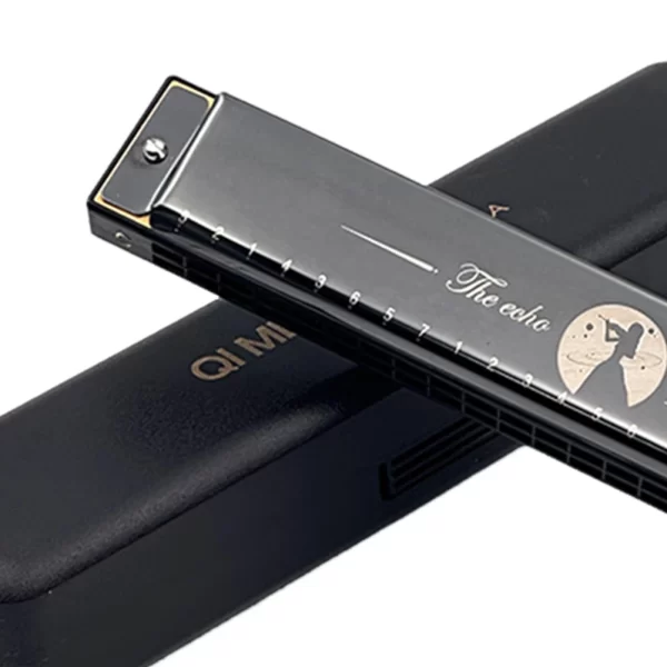 24 Holes Portable Harmonica in C Key Lightweight Standard Musical Instrument for Beginners and Professionals - Image 6